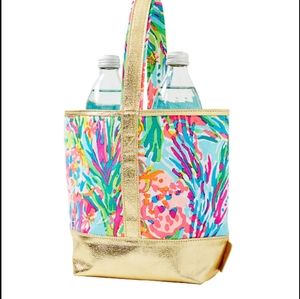 New Lilly Pulitzer Wine Tote
